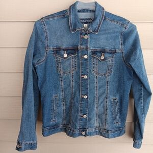Maurices Blue Jean Jacket.  Size Large